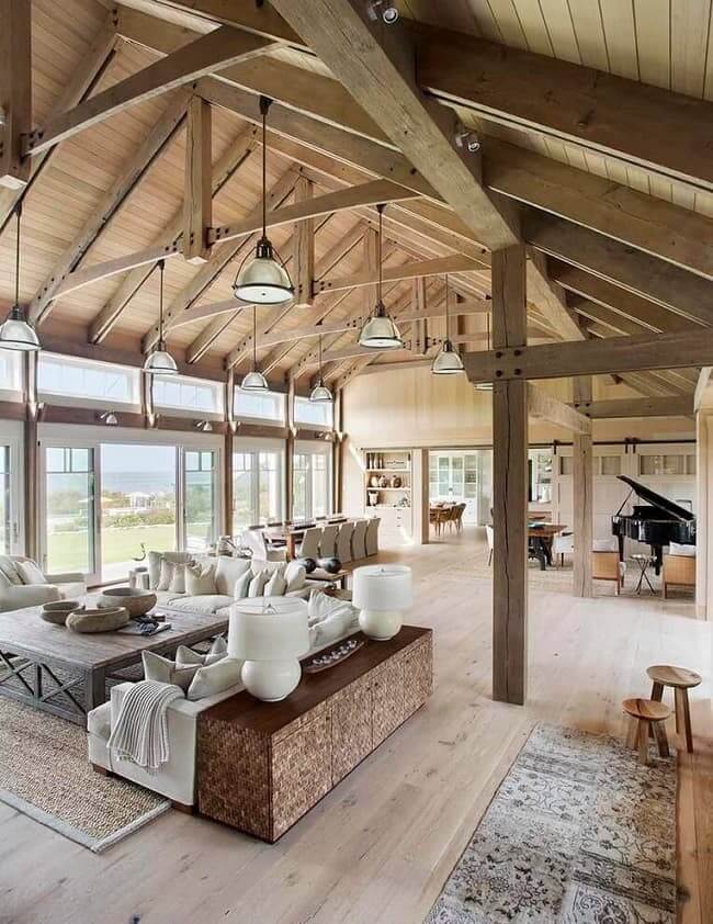 barndominium open floor plan