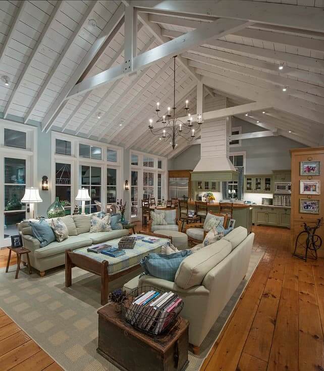 barndominium open floor plan