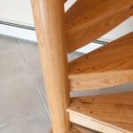 Loft with Traditional All Wood Staircase
