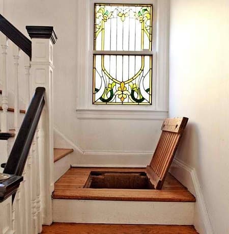 trapdoor stair