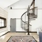 Steel Spiral Staircase